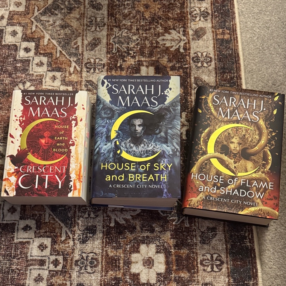 Crescent City Book Series by Sarah J. Maas
